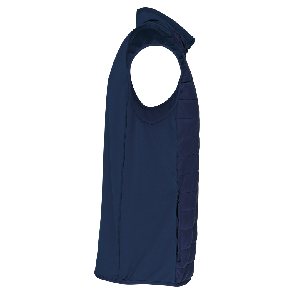 PA235 - BODYWARMER IN TWEE STOFFEN