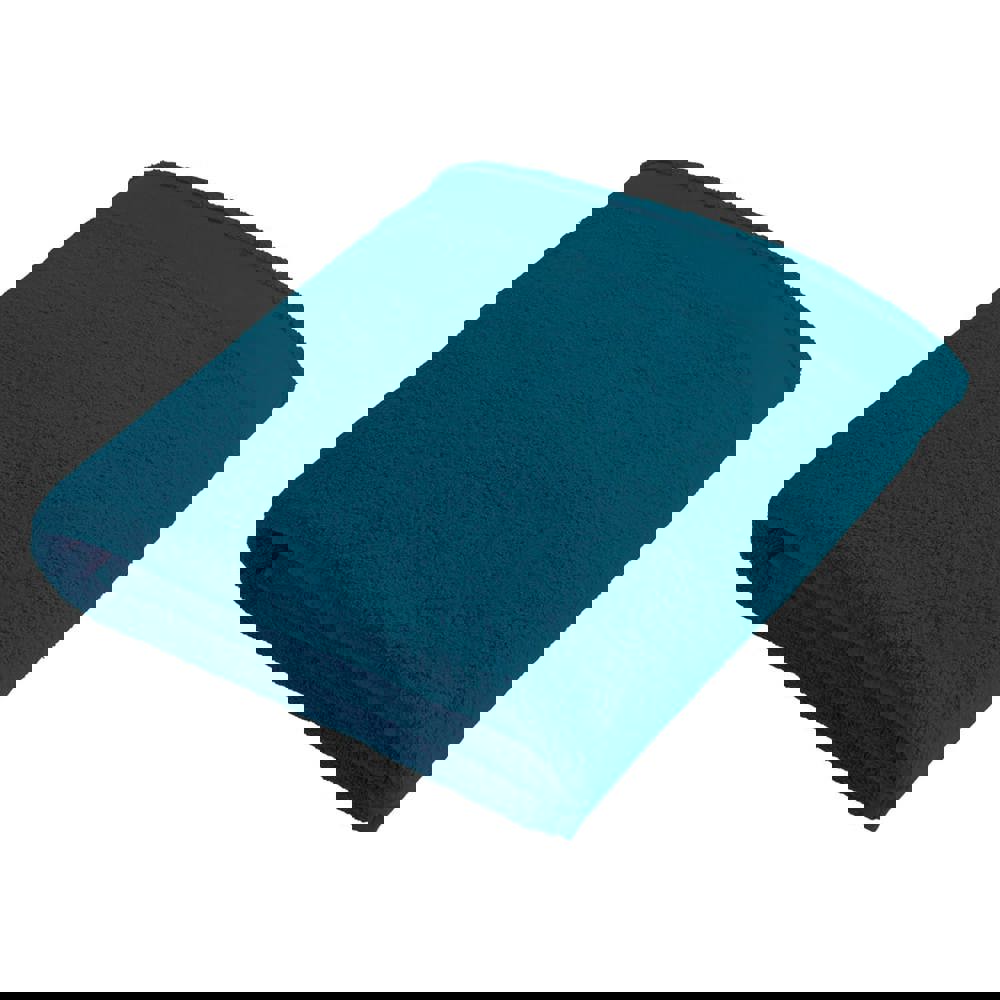 Sophie Muval strandhanddoek 180x100 cm, 450 gr/m² - Petrol (PMS 3145c) / Petrol