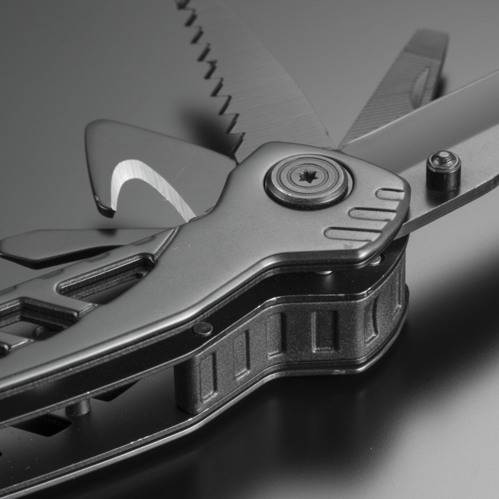 Optima stalen multitool met titaniumcoating