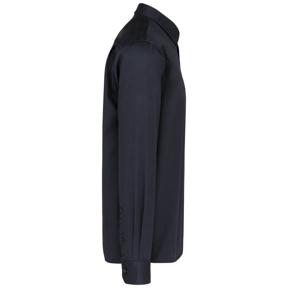 K586 - Herenoverhemd met lange mouwen van katoen Nevada