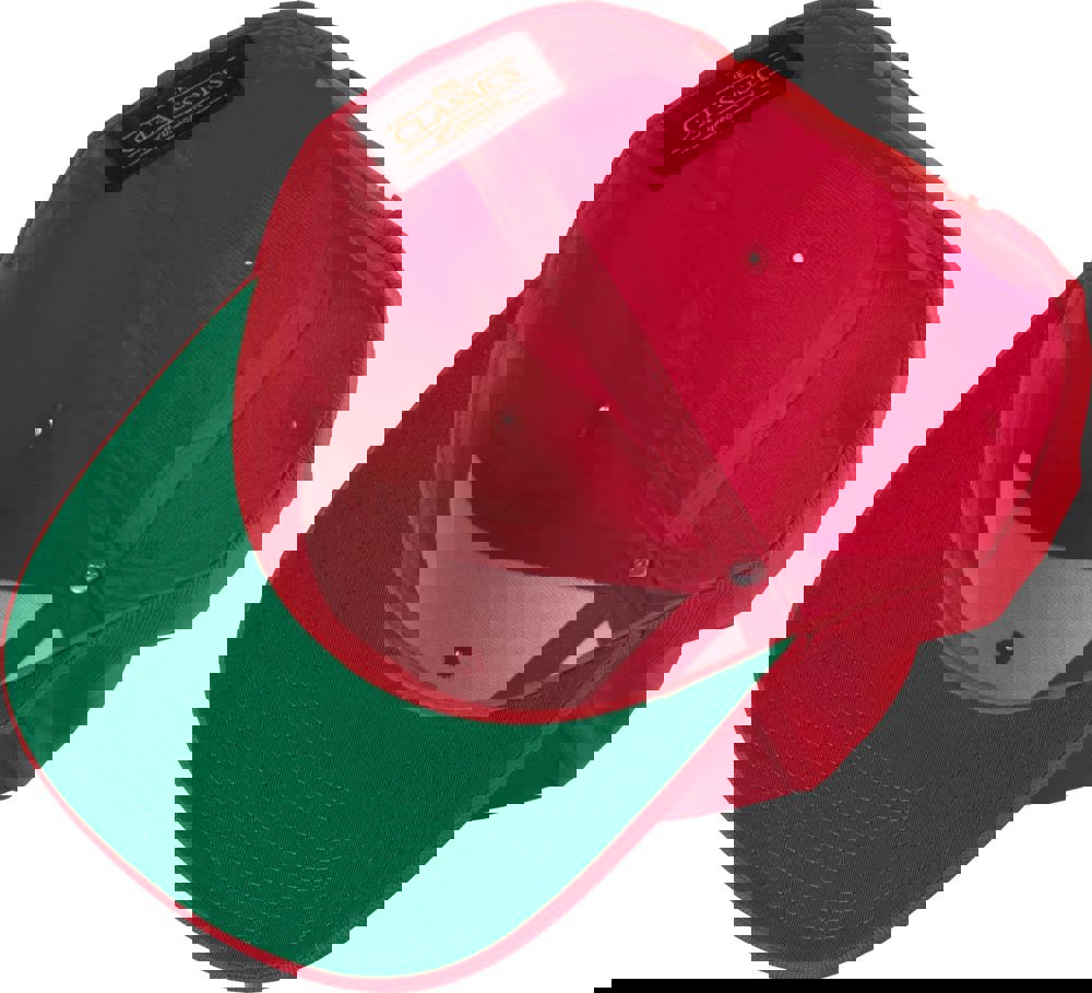 KP910 - Flexfit  pet met platte zonneklep - 6 panelen