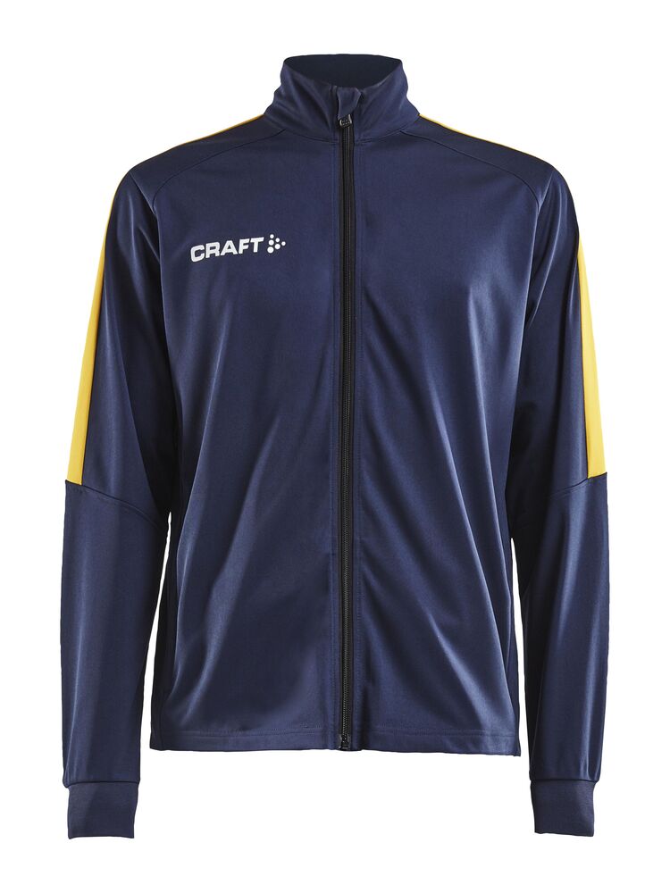 Craft - Progress Jacket M - Navy/Sweden Yellow