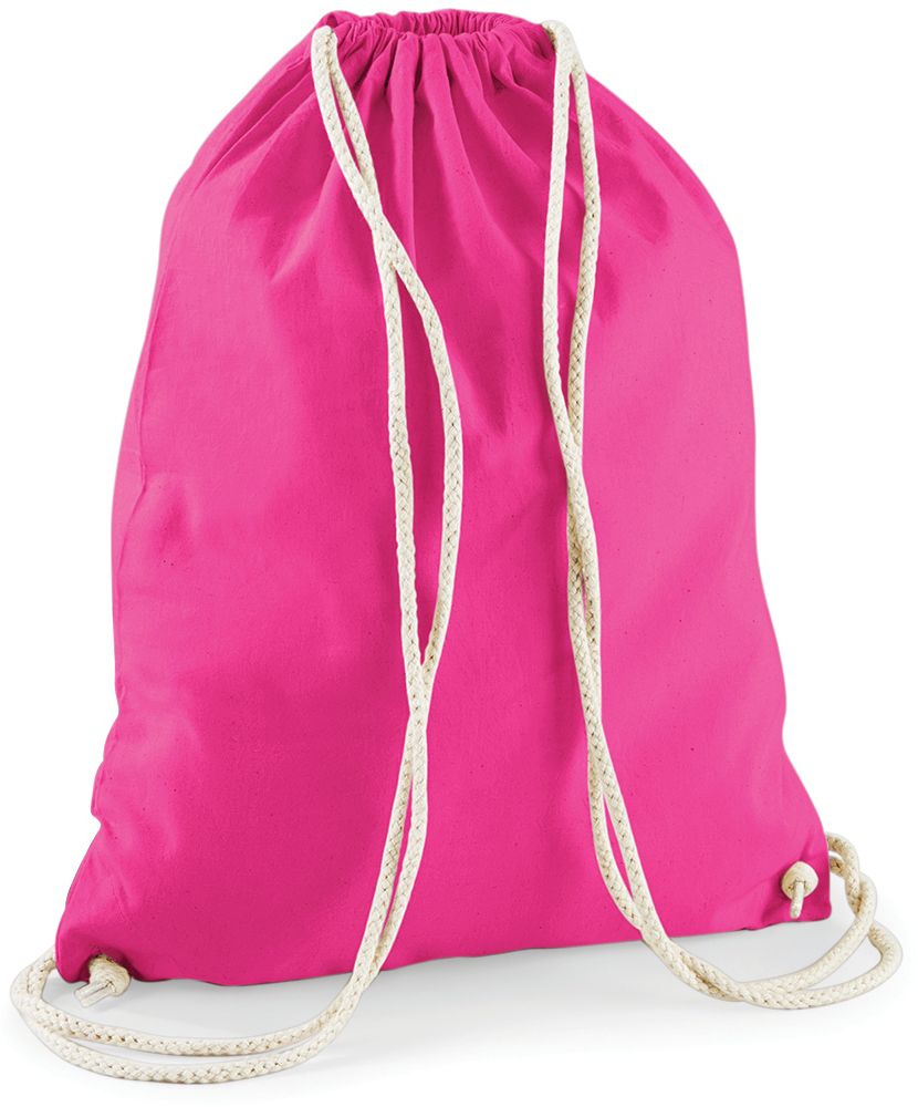 - Katoenen gymtas - Fuchsia