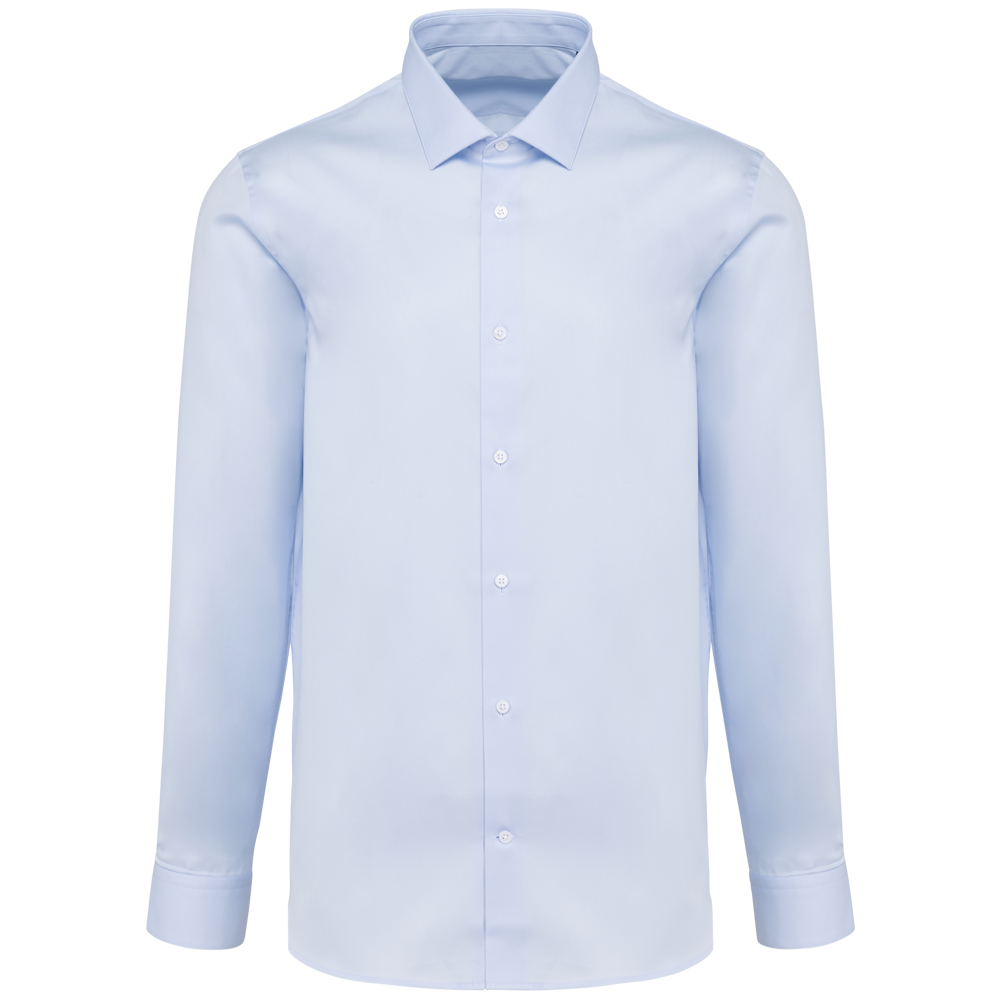 PK504 - Popeline Herenoverhemd met lange mouwen - Essential Light Blue