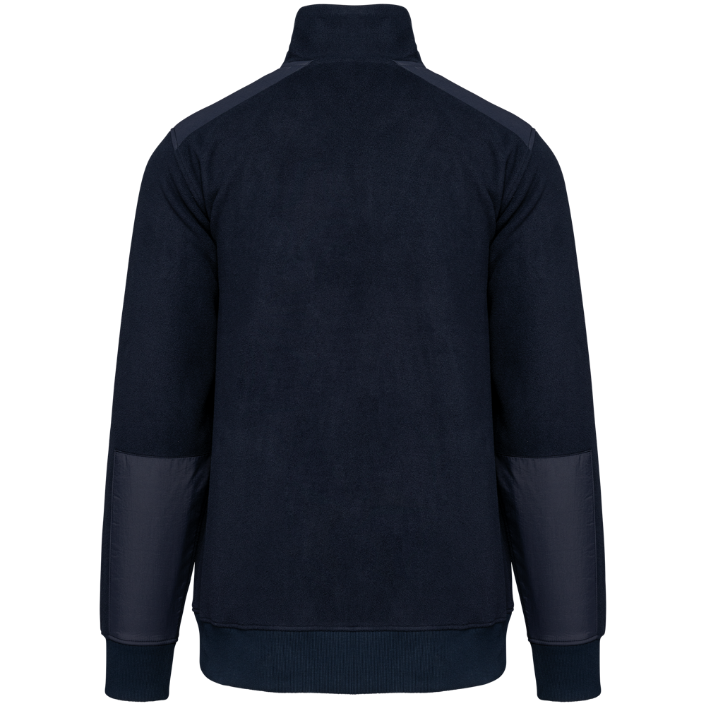 WK905 - Ecologishe fleece met ritskraag unisex