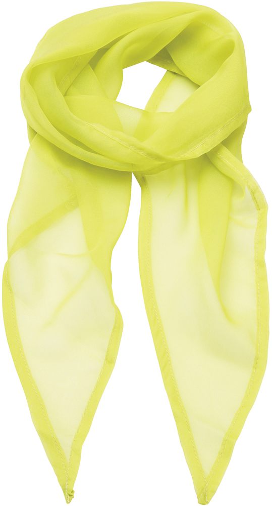 PR740 - Ladies Chiffon Sjaal - Lime