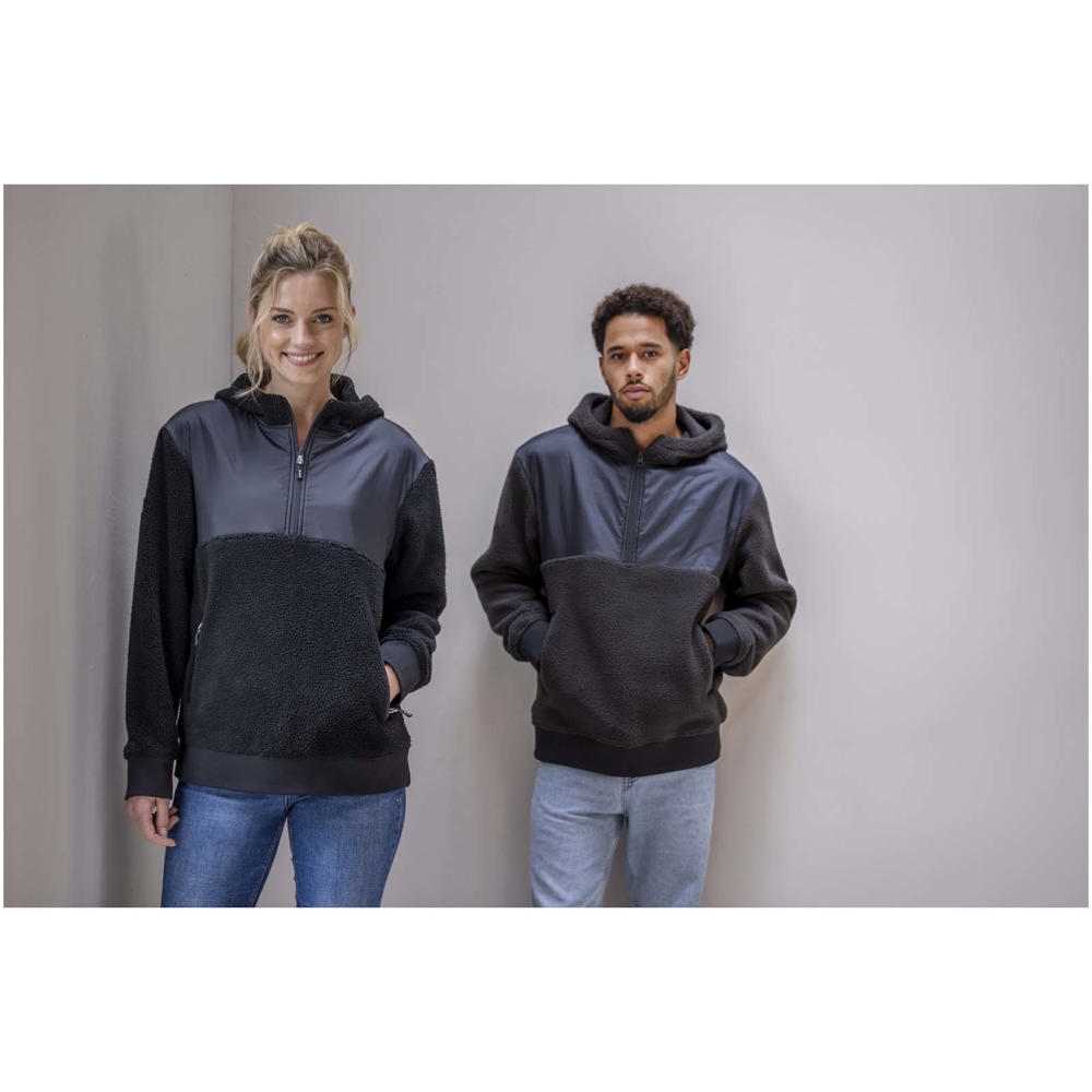 Evans uniseks gerecyclede sherpa fleece