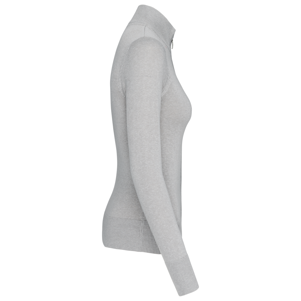 K962 - Dames cardigan met rits
