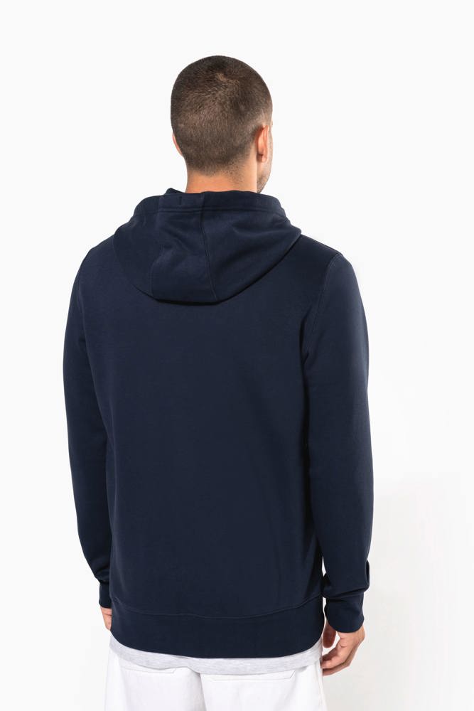 K454C - Hooded Sweater Met Rits