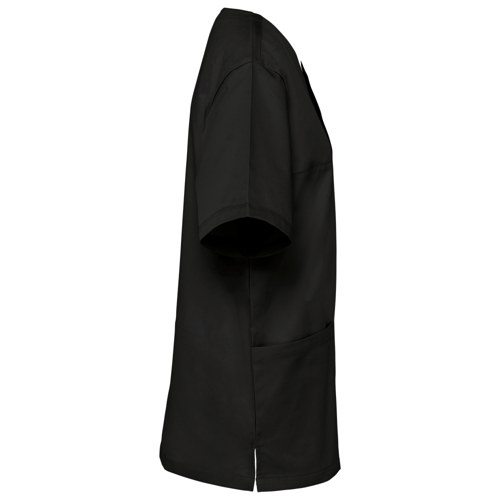 WK507C - Unisex tuniek met korte mouwen in polykatoen