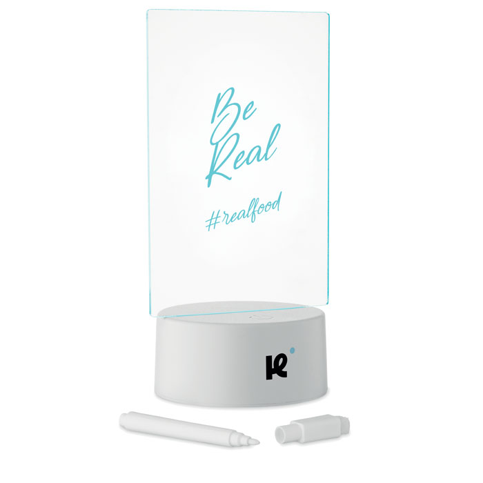 LEDMEMO - Verlicht LED memobord