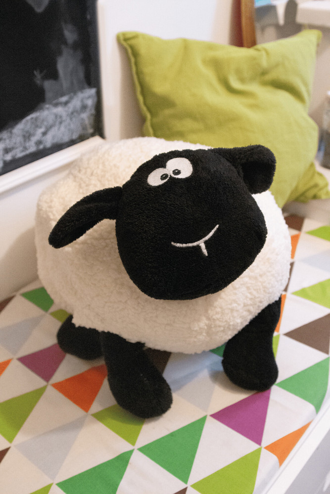 SAMIRA - Grote pluche schaap