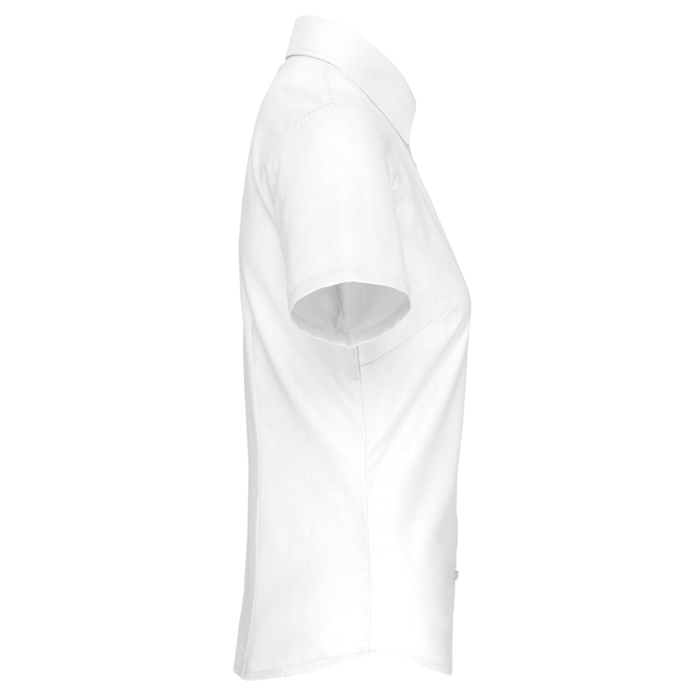 K536 - Dames Oxford blouse korte mouwen