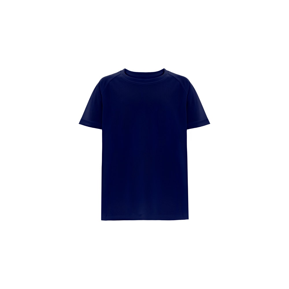 THC MOVE KIDS. Technisch T-shirt met korte mouwen in polyester voor kinderen - Marineblauw