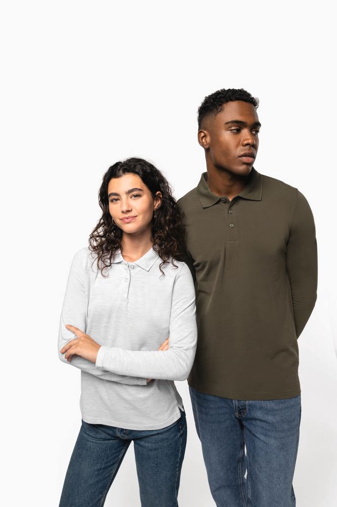 K243C - Polo lange mouwen