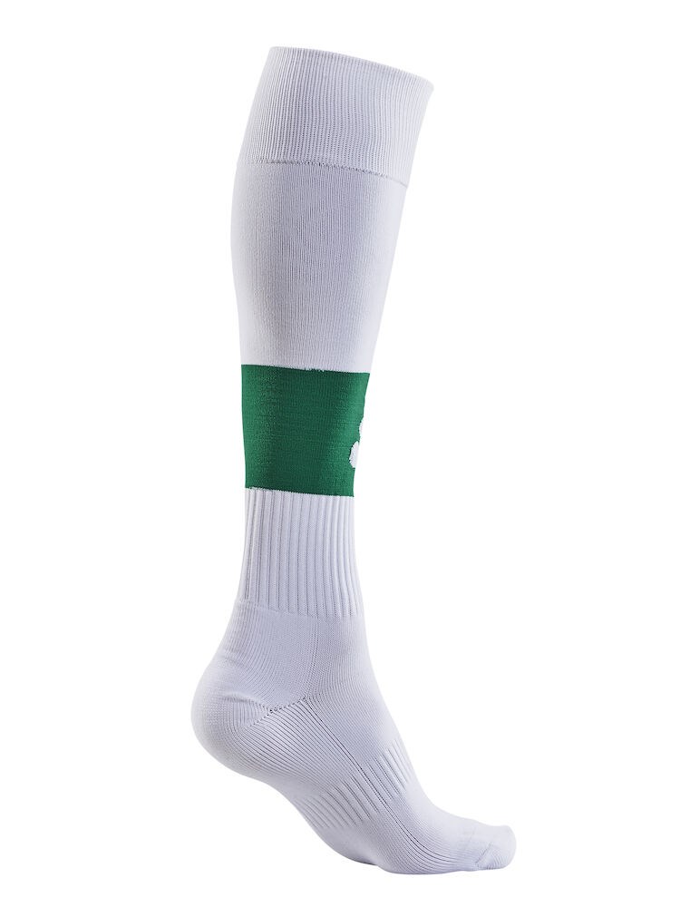 Craft - Squad Sock Contrast White/Team Green 31/33