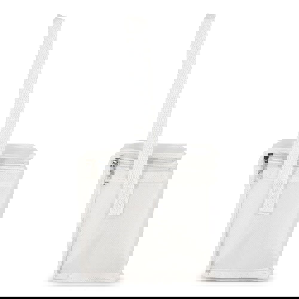 R-PET koeltas voor 6 blikjes, non-woven, 20 x 13 x 12,5 cm, 75 g/m²