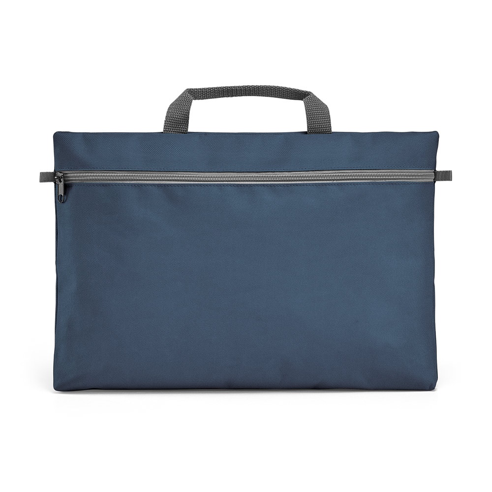 MILO. 600D polyester Documententas - Blauw