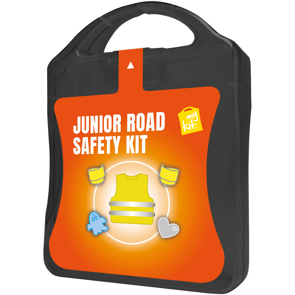 MyKit Mediuim Junior Road Safety kit - transparant zwart