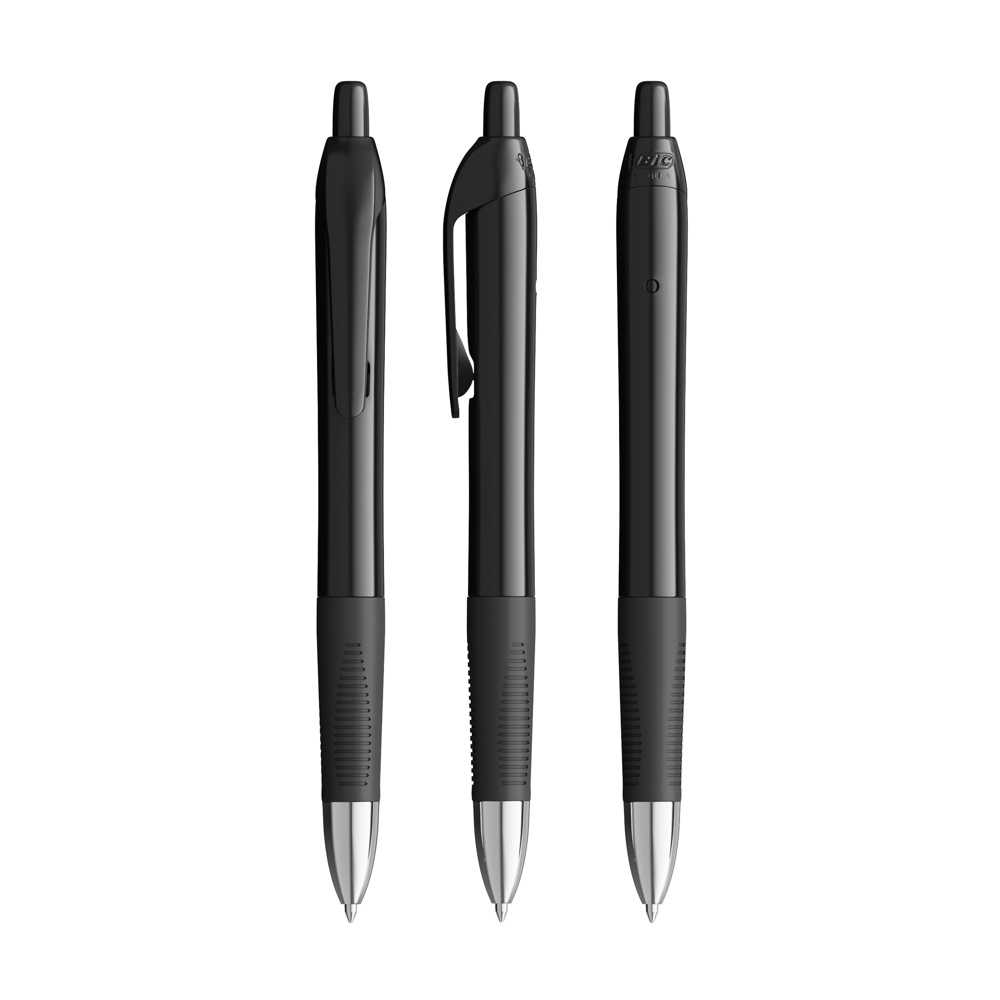 BIC® Intensity® Gel Clic - Zwart / Zwart / Zwarte Inkt