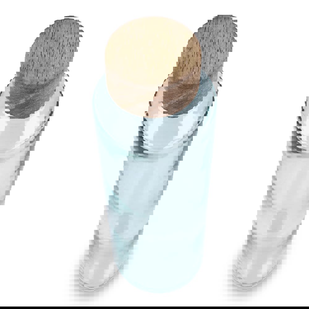 InSideOut Gerecyclede glazen Waterfles ReuuZ met houten dop 650 ml