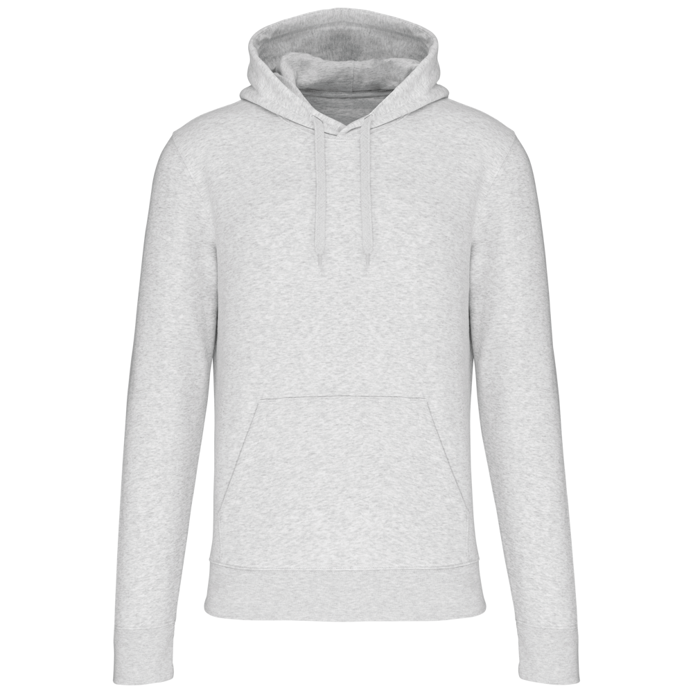 - Ecologische herensweater met capuchon