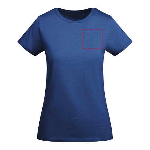 Breda biologisch katoenen dames T-shirt met korte mouwen