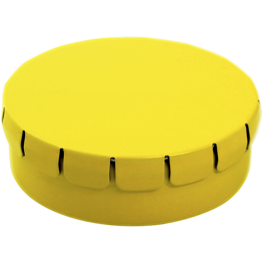 Clic clac suikervrije extra sterke pepermunt - Geel