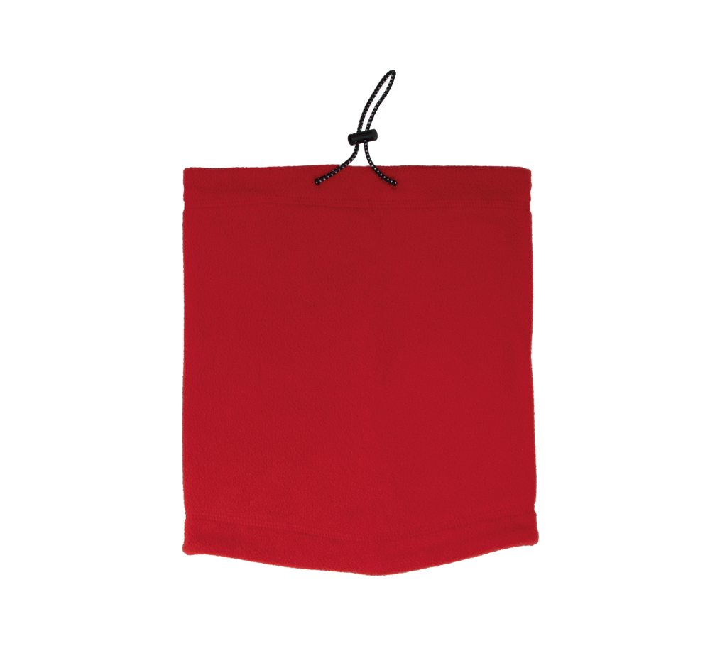 KP885 - Gerecycleerde halswarmer van fleece - Red