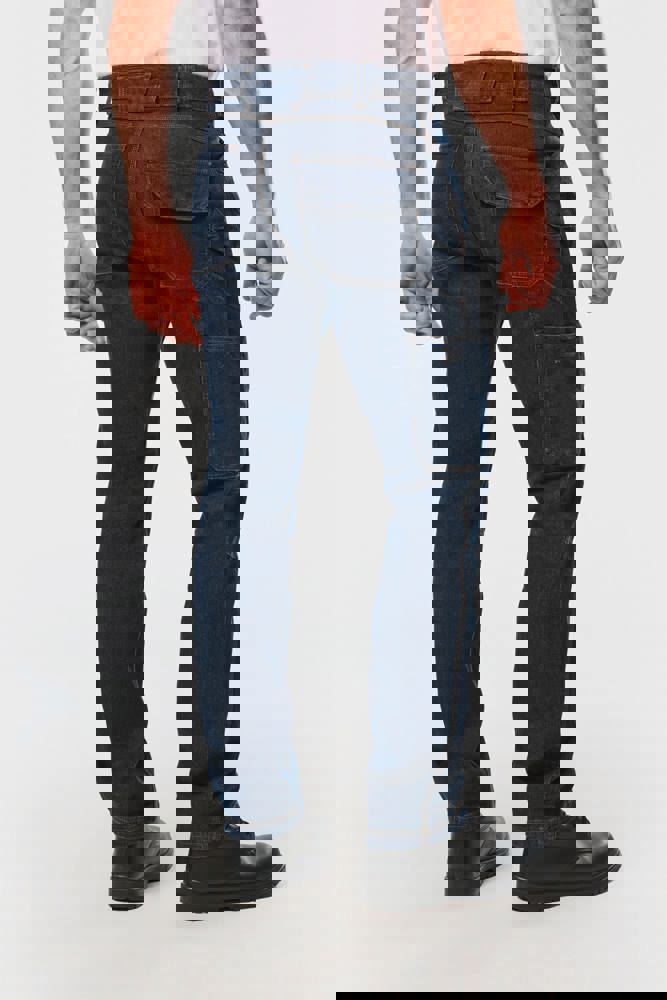 WK705 - Herenjeans met meerdere zakken