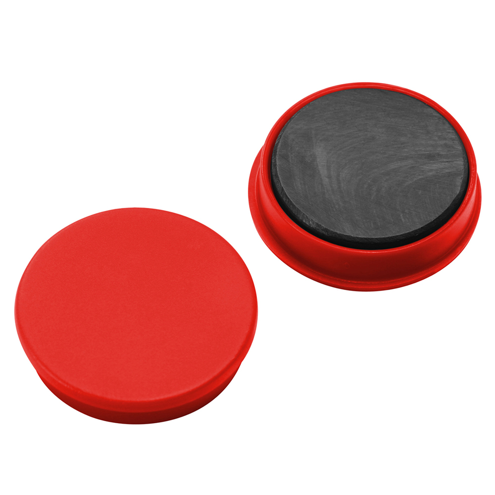 Magneet, rond - Rood