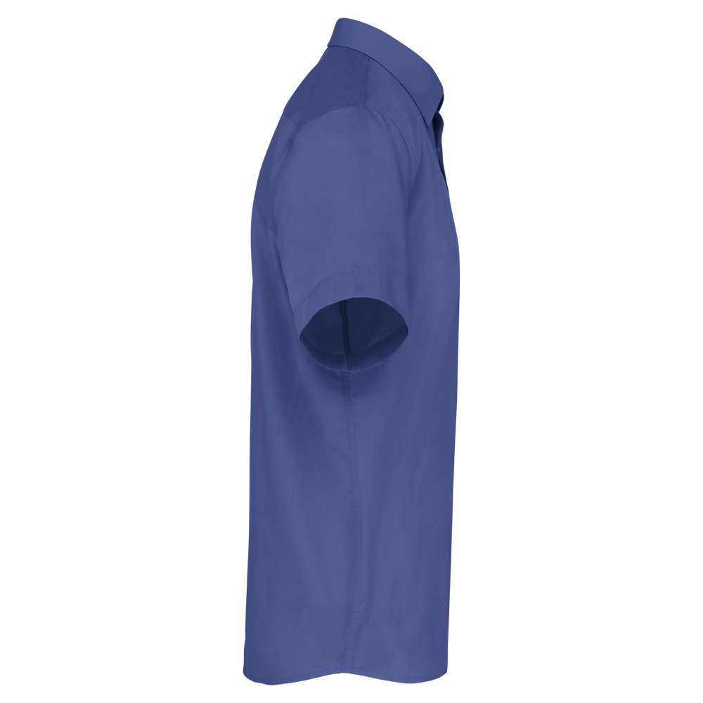 K551C - Overhemd in onderhoudsvriendelijk polykatoen-popeline korte mouwen heren