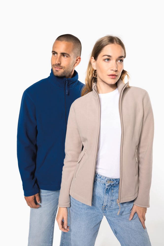 K907 - Microfleece met rits dames