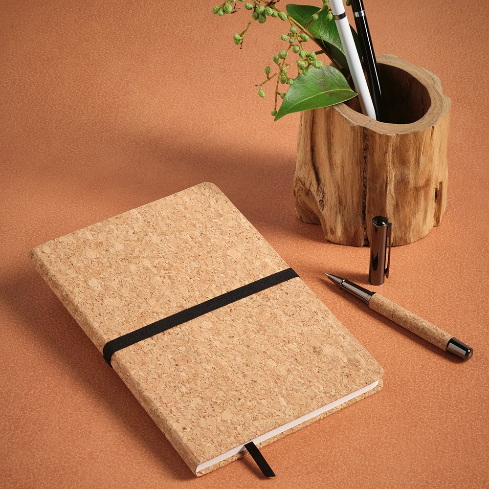 Goethe notitieboek A5 gerecycled papier 70 gsm - Natuurlijk