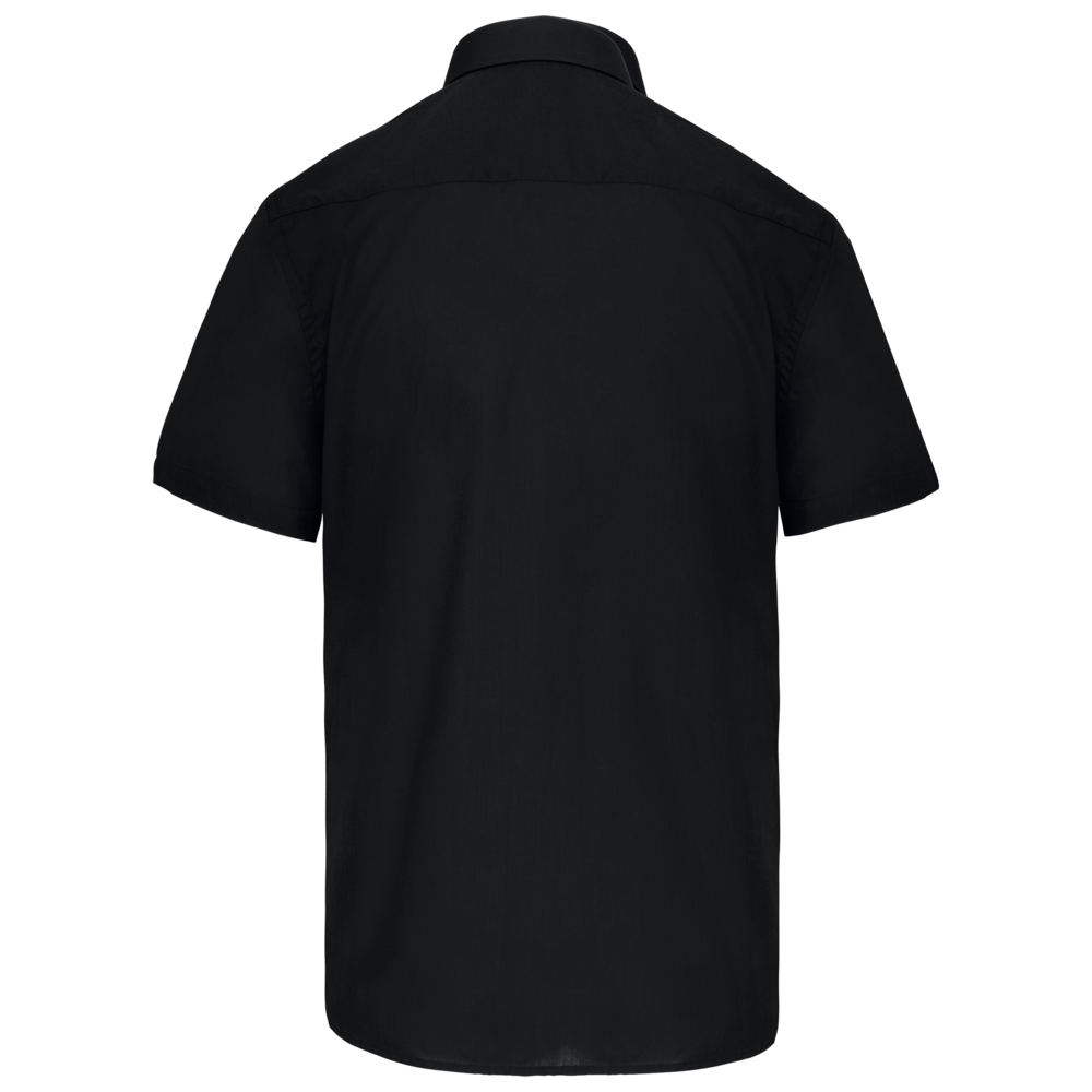 K551C - Overhemd in onderhoudsvriendelijk polykatoen-popeline korte mouwen heren