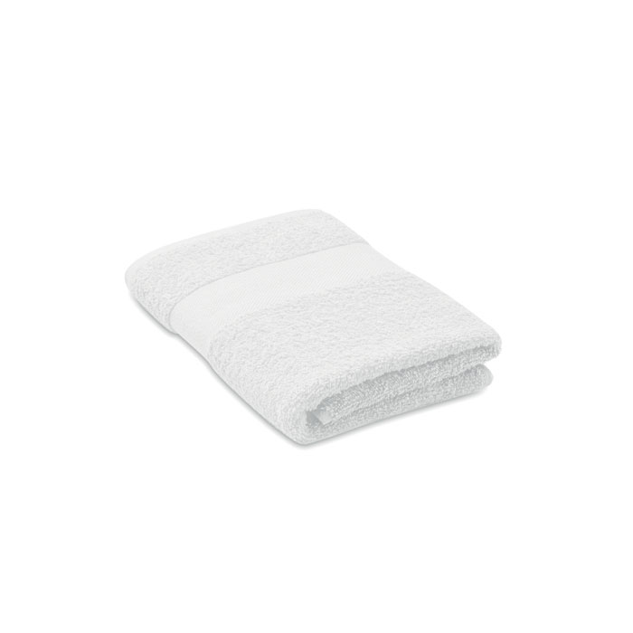 SERRY - Handdoek organisch 50x30cm - wit