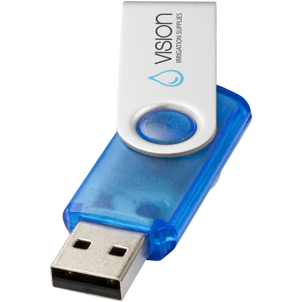 Rotate USB stick transparant