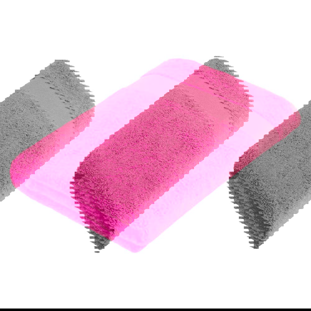 Sophie Muval handdoek 140x70 cm, 450 gr/m² - Roze (PMS 212c) / Roze