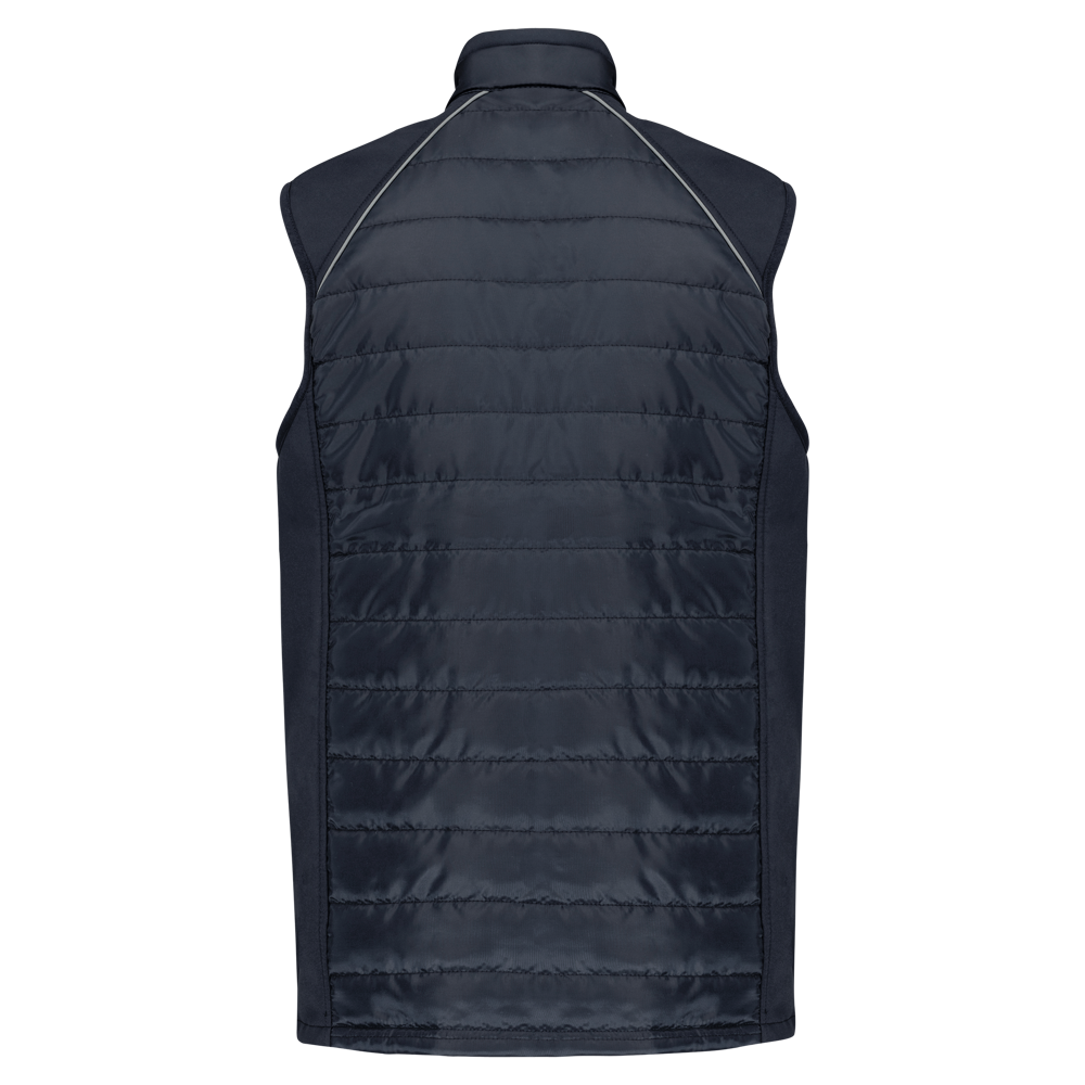 WK606 - Bodywarmer Day To Day in twee stoffen