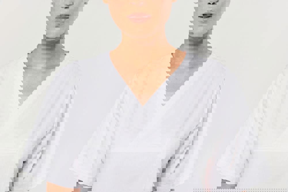 WK504X - Katoenen unisex tuniek met korte mouwen