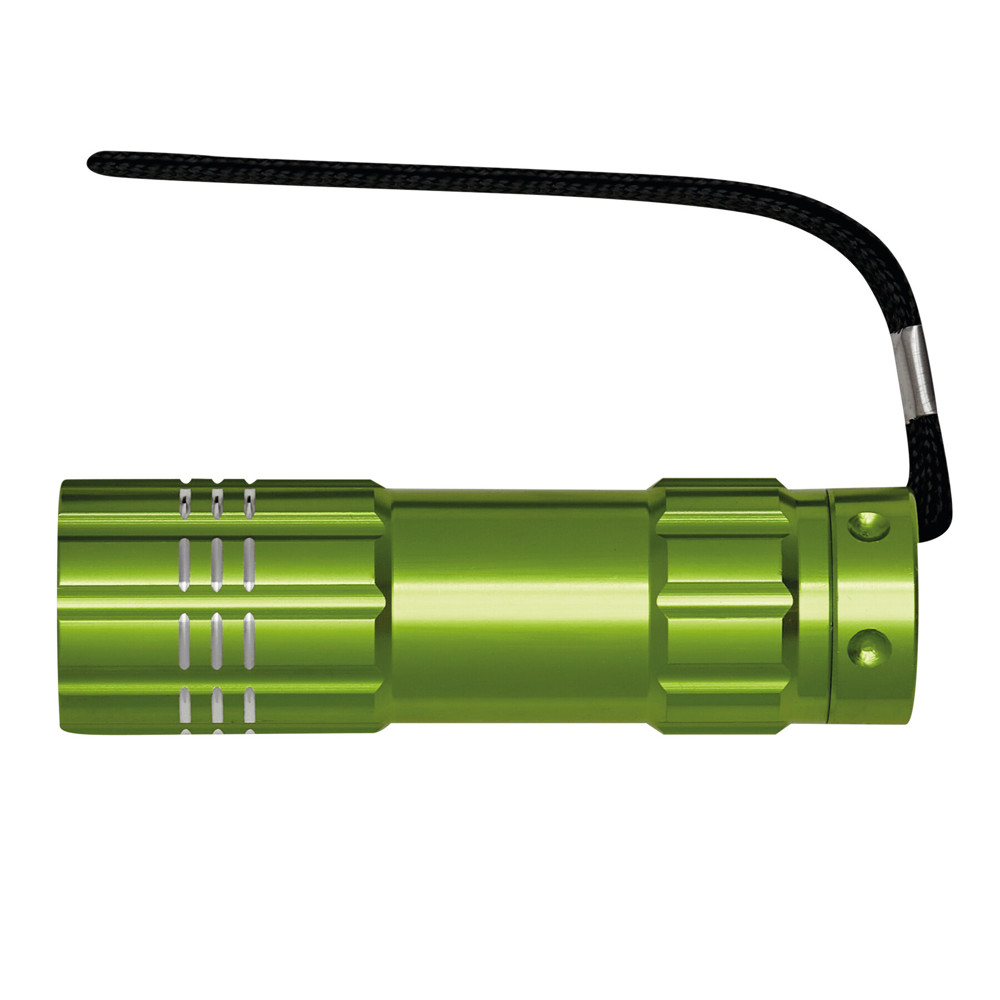 POWERFUL - Robuust uitgevoerde LED zaklamp van metaal