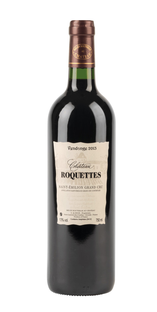 CHÂTEAU ROQUETTES – SAINT-ÉMILION - Red wine