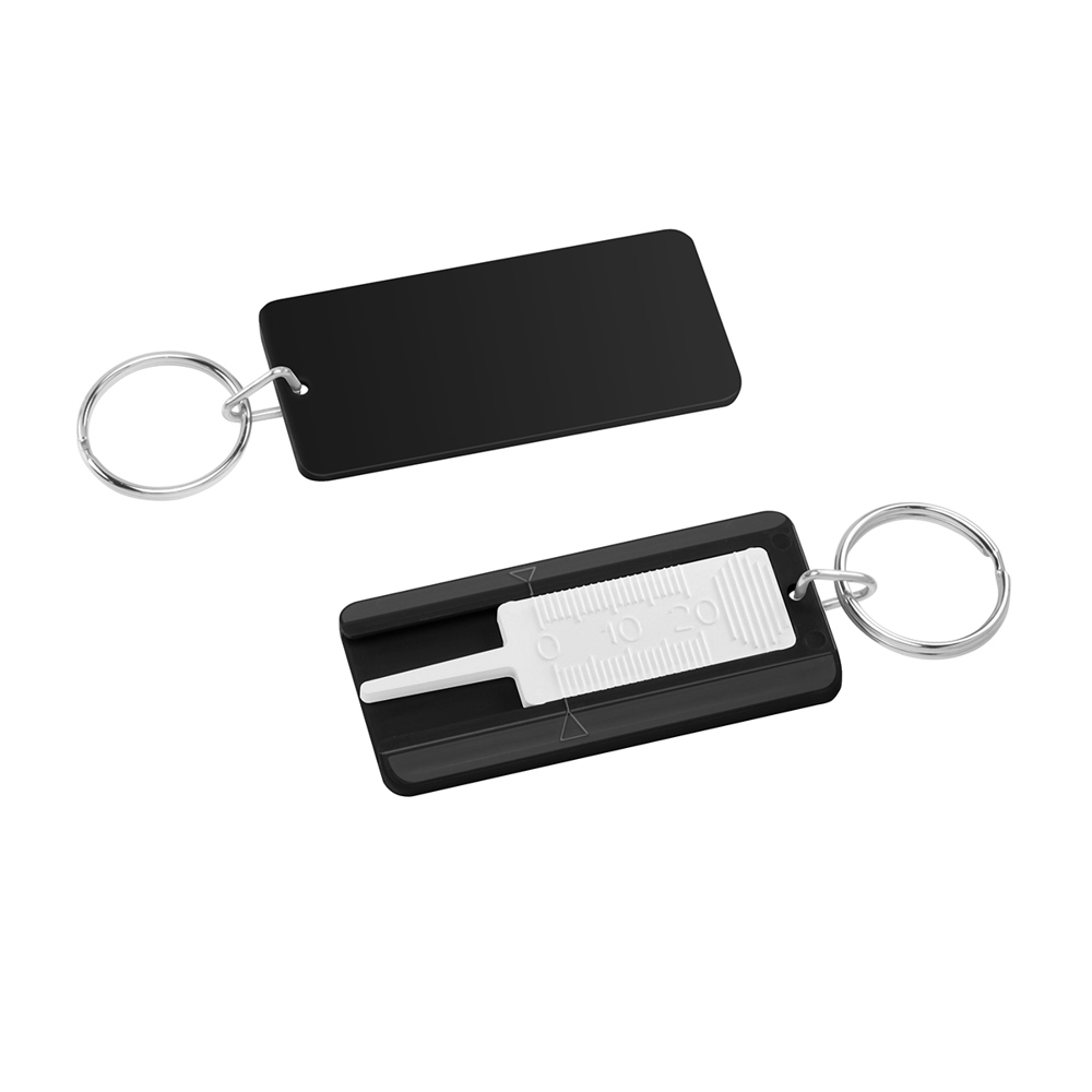 Bandenprofiel dieptemeter - wit/zwart