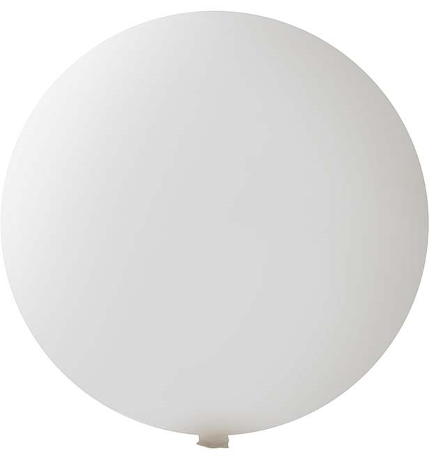 Reuzenballonnen bedrukt Ø 80 cm - Transparant (4500) Pastel