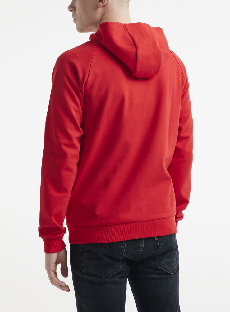 Craft - CORE Soul Full Zip Hood M Bright Red 3XL
