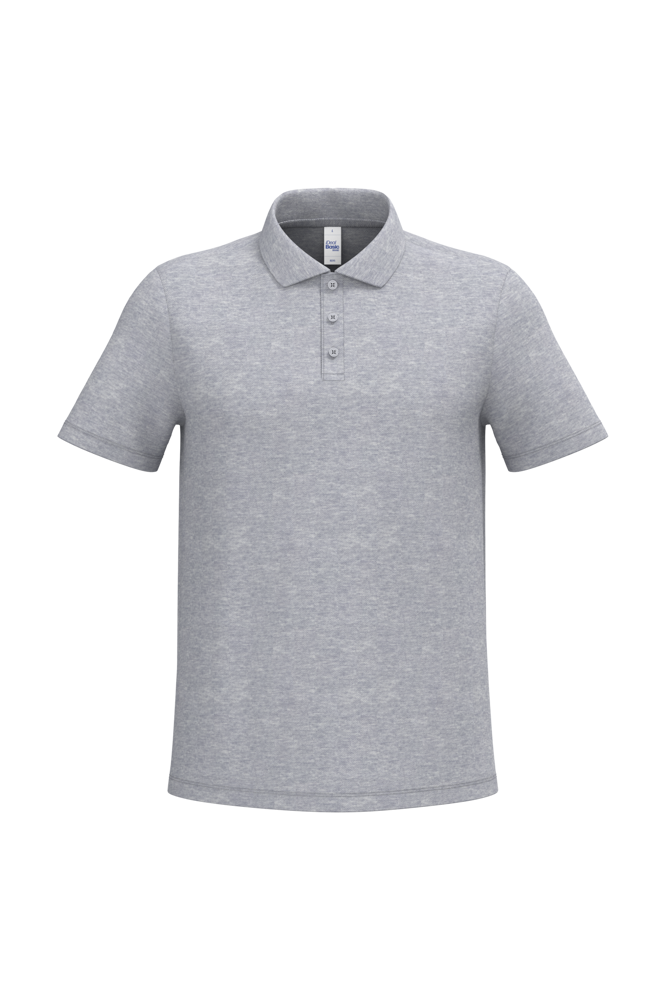 - Herenpolo piqué - Ideal Oxford Grey