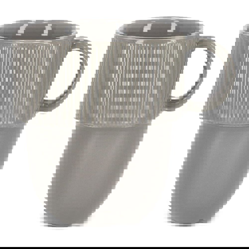 Sagaform Inka mok met oor 270ml - Grijs