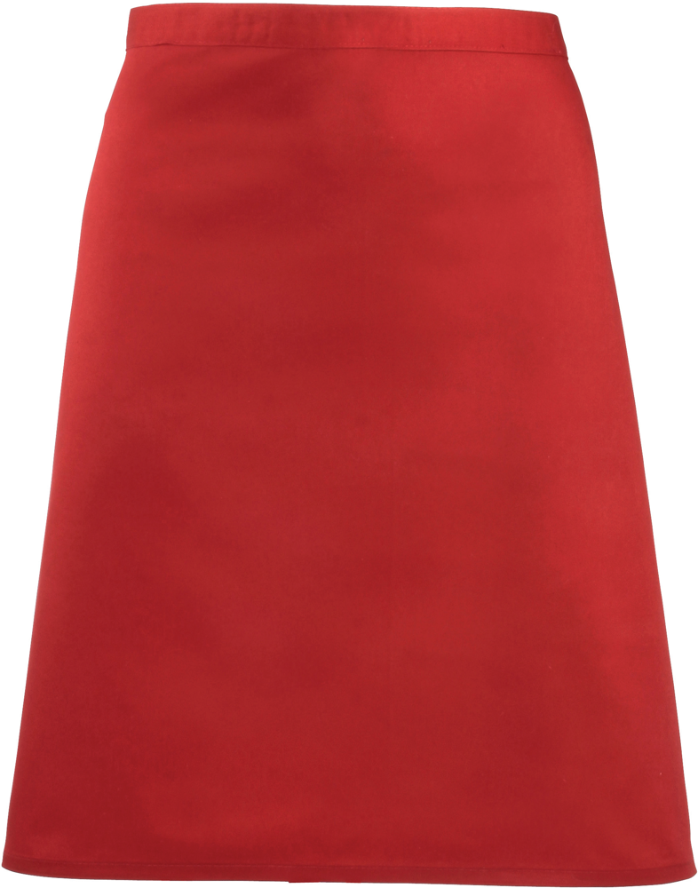 PR151 - Halflang schort "Colours" - Red