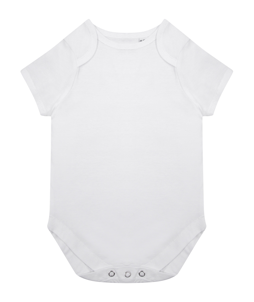 LW655 - Body met korte mouwen van biologisch katoen - White