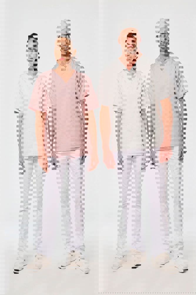 WK507C - Unisex tuniek met korte mouwen in polykatoen